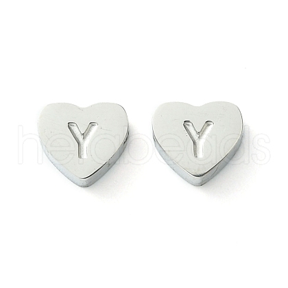Tarnish Resistant 316L Surgical Stainless Steel Beads STAS-R230-01Y-P-1-1