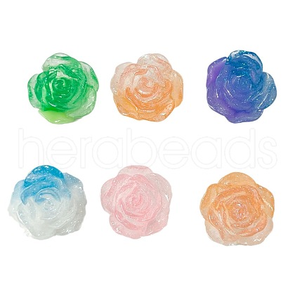 Translucent Resin Decoden Cabochons RESI-M041-10-1