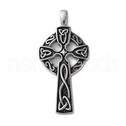 304 Stainless Steel Enamel Pendants STAS-G346-45P-1