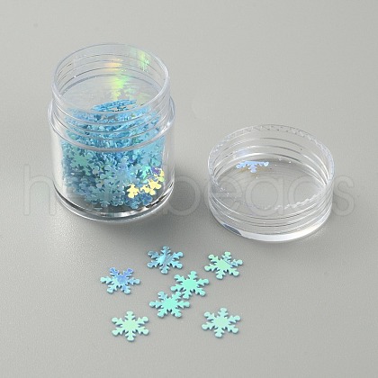 PVC Plastic Shiny Nail Art Glitter MRMJ-WH0086-20D-1