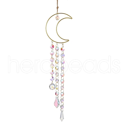 Iron Hanging Ornaments AJEW-H154-07G-1