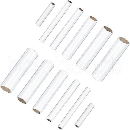 Unicraftale 304 Stainless Steel Tube Beads STAS-UN0017-88S-1