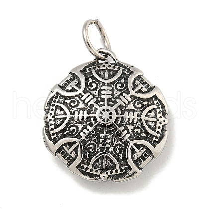 316 Surgical Stainless Steel Pendants STAS-E212-59AS-1
