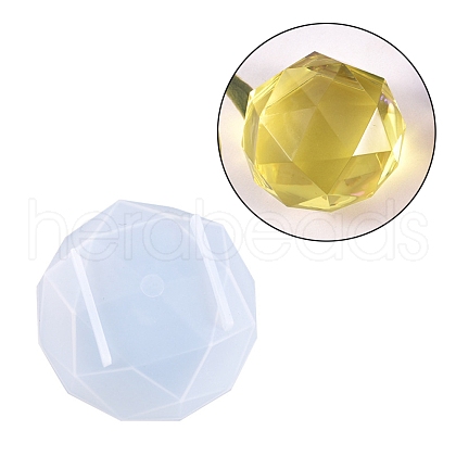 Diamond Ice Ball Silicone Molds X-DIY-I036-20D-1