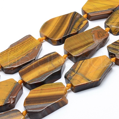 Natural Tiger Eye Beads Strands G-L551A-05-1