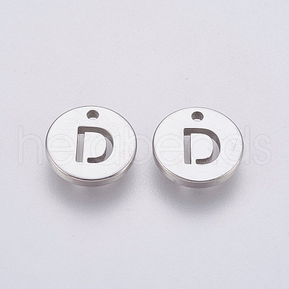 Non-Tarnish 304 Stainless Steel Charms STAS-P212-15P-09-1