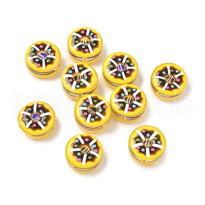Handmade Lampwork Enamel Beads LAMP-U004-05B-02-1