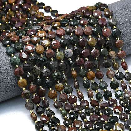Natural Ocean Jasper Beads Strands G-C116-A63-02-1