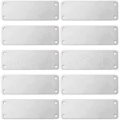 SUNNYCLUE 304 Stainless Steel Connector Charms STAS-SC0008-98P-02-1