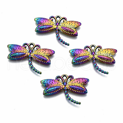 Rainbow Color Alloy Pendants PALLOY-S180-075-RS-1