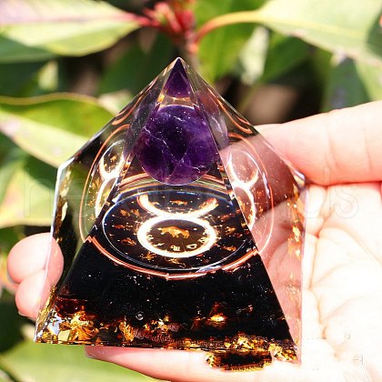 Orgonite Pyramid Resin Energy Generators PW-WG63740-02-1