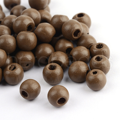 Natural Wood Beads WOOD-S662-11x12mm-A04-1