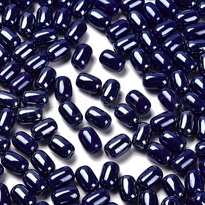 Opaque Glass Beads GLAA-Z012-01P-1