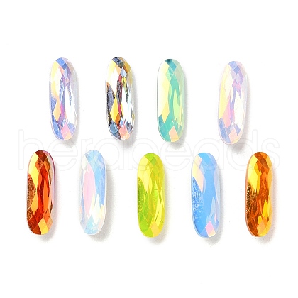 K9 GLass Rhinestone Cabochons EGLA-F161-18B-1