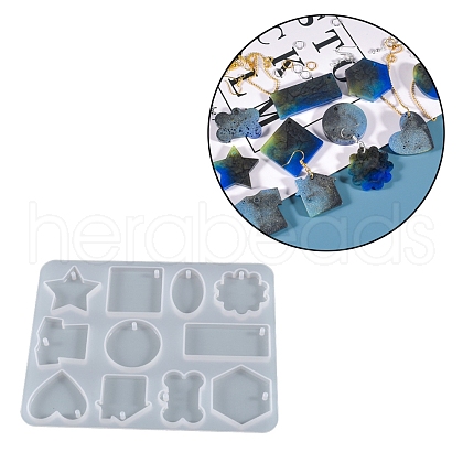 DIY Pendant Silicone Molds SIMO-PW0015-06C-1