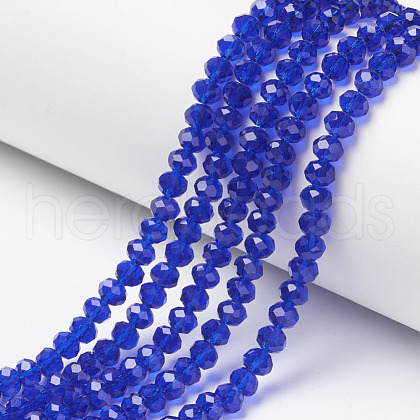 Glass Beads Strands EGLA-A034-T10mm-D06-1