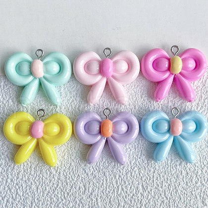 Opaque Resin Pendants CRES-D307-03P-1