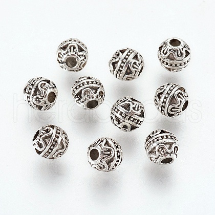 Tibetan Style Alloy Beads PALLOY-L208-014AS-1