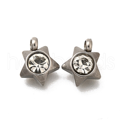 201 Stainless Steel Charms STAS-F311-06P-10-1
