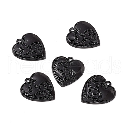 Halloween Alloy Enamel Pendants FIND-G024-06EB-1