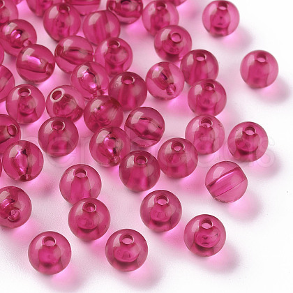 Transparent Acrylic Beads X-MACR-S370-A8mm-706-1