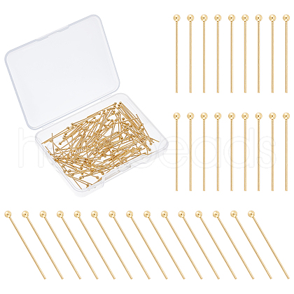 Unicraftale 150Pcs 304 Stainless Steel Ball Head Pins STAS-UN0058-93D-G-1