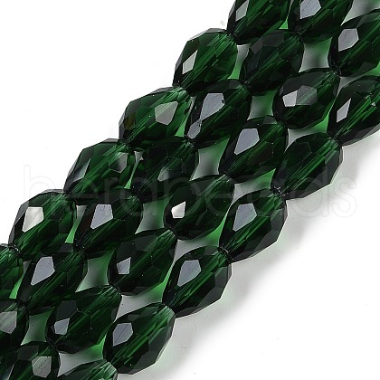 Transparent Glass Beads Strands EGLA-N013-T4mm-D15-1