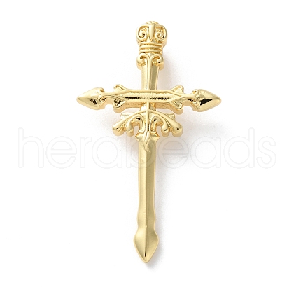 Brass Pendants KK-L227-009G-1