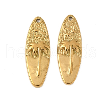 304 Stainless Steel Pendants STAS-V015-58G-1