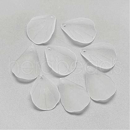 Transparent Acrylic Pendants FACR-S029-SB518-1