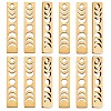 20Pcs Ion Plating(IP) 304 Stainless Steel Pendants FIND-SZ0006-03G-1
