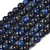 Natural Tiger Eye Beads Strands G-F591-18-6mm-01-2