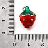 Brass Enamel Pendants KK-Z104-06G-02-3