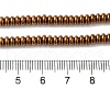 Electroplated Synthetic Non-magnetic Hematite Beads Strands G-I364-I01-02C-4