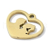304 Stainless Steel Charms STAS-C097-38A-G-2