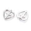 304 Stainless Steel Pendants STAS-N109-199P-2