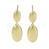 Rack Plating Brass Stud Earrings EJEW-U006-06G-1