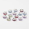 Brass Rhinestone Spacer Beads X-RSB8mm-2