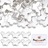 Beebeecraft 50Pcs Brass Beads KK-BBC0015-29-1