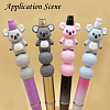 Koala Food Grade Silicone Focal Beads SIL-A009-04A-2