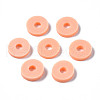 Handmade Polymer Clay Beads CLAY-R067-6.0mm-B13-2