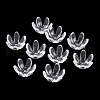 Transparent Acrylic Bead Caps TACR-G050-06-2