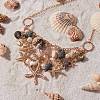 Trendy Starfish and Conch Jewelry Sets SJEW-PH0001-02G-9