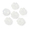 Transparent Spray Paint Glass Beads GLAA-H035-04-2