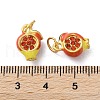 Alloy Enamel Pendants Pave Rhinestone FIND-O003-11MG-3