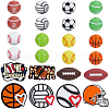 SUNNYCLUE Sports Silicone Beads SIL-SC0002-40-1