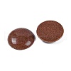 Synthetic Goldstone Cabochons G-H1596-FR-25mm-23-2