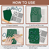 Silicone Clay Texture Mat AJEW-WH0447-004-3