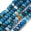 Natural Banded Agate Beads Strands G-F790-I01-01I-2