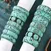 Chinese Style Cinnabar Bangles BJEW-U036-03-2